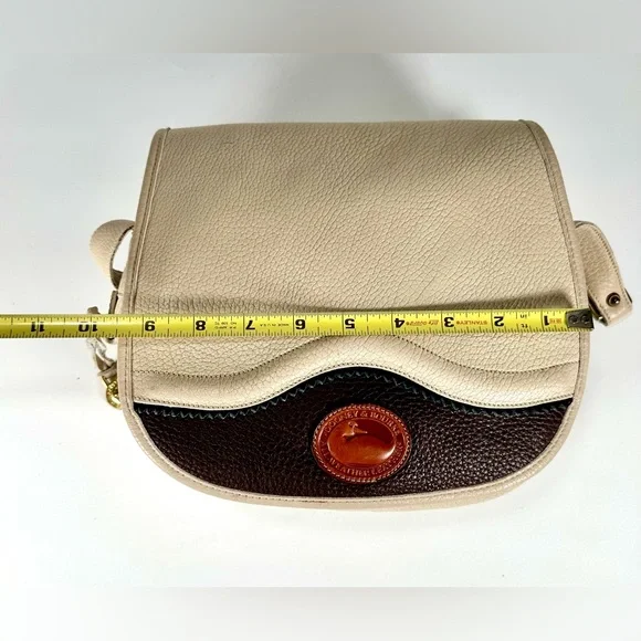 Dooney & Bourke Authentic Vintage Teton Saddle Crossbody Bag - Picture 15 of 16